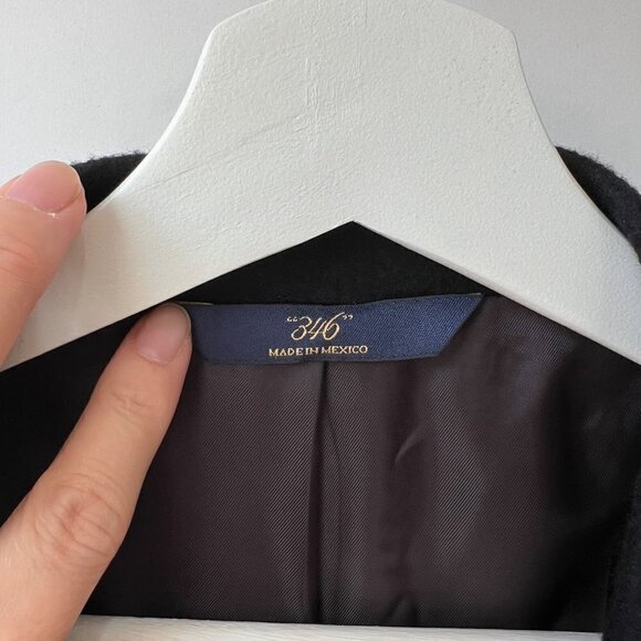 Brooks Brothers Tollegno 1900 Cashmere Madison Fit sportcoat, Black, Size 46R - Picture 8 of 15